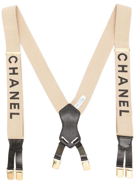 chanel suspenders men's|chanel suspenders.